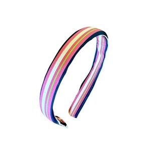 Multicolor Striped Headband 1”